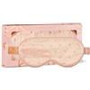 CRYSTALLOVE Fascia Occhi Sonno - Rose Gold - Occhiali per dormire con cristalli - per donne - Maschera per dormire regolabile - confortevole e morbida - Sonno notturno - Maschera per occhi