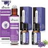OPEIXSAYKOC Roll-On di Olio Essenziale di Lavanda Olio Essenziale di Lavanda Puro 100% Naturale, fragranza rilassante per diffusori, umidificatori, relax, fabbricazione di candele, sauna e massaggi