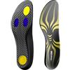 ZYLEDW Solette Sportive in Fibra di Carbonio con Supporto Arco Plantare - Alta Flessibilità per Sport di Salto come Basket & Tennis (Unisex) - EU 43-44