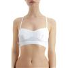 Clessidra Brassière Donna Spalla Stretta con Forma Seno in Micromodal Traspirante Senza Ferretto Made in Italy E-292 (4, Bianco)