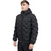 Blauer Piumino PIER nero da uomo con cuciture nastrate ad angoli XXL