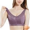 Generico Reggiseno Con Chiusura Davanti,Reggiseno Post Operatorio Mastoplastica per Protesi Mastectomia Reggiseni Senza Ferretto Bra Con Tasca per Protesi Morbido E Confortevole Taglie Forti per Cadente e Seno