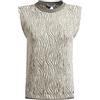 GUESS Guess Donna Maglia Girocollo Juliette Top Swtr W2YR21Z30N0 L Grigio GREY ZEBRA PRINT P9MM