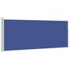 vidaXL Tenda da Sole Laterale Retrattile 120x300 cm Blu Telo Telone Parasole