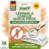 GREEN GUARDIA Trappola per pesci di carta con speciale lubrificante, 3 trappole per pesci di carta, ecologiche, senza sostanze chimiche con forte superficie adesiva, atossica e inodore