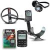 XP Metal Detectors Deus II + WS6ST - Metal detector multifrequenza per tesori e reliquie, telecomando, piastra FMF 28cm, cuffie wireless WS6ST e asta telescopica a S (DEUS2-28FMFRCWS6ST)