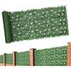 Generico Pannelli da Parete per Piante Artificiali, 1x3m Piante Artificiali Verde Pannello, Pannello Verde Artificiale, Siepe Finta per Recinzione, Siepe Artificiale per Patio Giardino Parcos Esterno