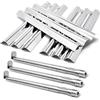 Nordic Bbq Store Set di 3 griglie per barbecue Napoleon LEX 485, LEX 605, LEX 730, Mirage 485 605, LEX 485 integrati, piastre di siccità e pezzi di ricambio per bruciatore Napoleon