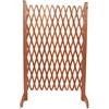 I GIARDINI DEL RE HOMEGARDEN Coppia Steccato Estensibile per Giardino in Legno Trattato 140x120cm