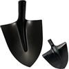 CRISALIDE® Badile a Punta in Acciaio Verniciato - Pala Professionale per Giardinaggio, Neve e Detriti - Acciaio Rinforzato Antiruggine - Resistente e Leggero - Manico non incluso
