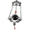 Filu & Trama Spilla Su Coccu onice corallini portafortuna Sardegna argento