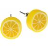 Miniblings Limone orecchini Miniblings orecchini limone frutta frutta tondo giallo