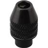 Gettimore Mandrino per trapano 0 3 3 4 mm Mini Keyless cambio rapido a tre ganasce per accessori per utensili rotanti M7 M8x0 75 (lungo M7)