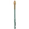 alpen 28901200100 - Punta per trapano in metallo duro, diametro 12,0 mm, punta per vetro professionale, con codolo esagonale da ¼, diametro 12 mm, lunghezza 113 mm, colore: argento