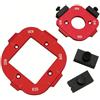 Gettimore Modello di guida per router in alluminio per falegnami con scale misurate e posizionamento degli angoli ripetibili R10 R15 R20 R25 R30 R35 R40 R50 (A)