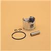 SAANICH 45/46mm Pistone Spille Anello Kit Fit for HUSQVARNA 51 55 Motosega Da Giardino Parti di Ricambio Numero 503608171, 503 60 81-71(HU-51 45MM)