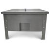 BOXOB ARDE BBQ a Carbonella Messina da Tavolo con Coperchio-Barbecue Portatile da Picnic - Compatto alto 25 cm Molto Pratico e Veloce (30X40X25H)