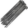 AEJHSIN Raggio di Bicicletta Raggi for Bicicletta con nippli 71-130MM 40 PZ 14G Argentati Bici Pieghevole Acciaio Inossidabile Diametro 2,0 mm(120mm)
