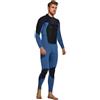 Zymjzbetic Muta da sub Muta da uomo 3.0mm Neoprene Surf Suit Immersioni subacquee for pesca subacquea Snorkel Kayak Costumi bagno Bagnati Snorkeling(1130-Black,XXL)