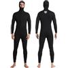 Zymjzbetic Muta da sub Mute in neoprene da 3,0 mm Uomo Immersioni Surf Nuoto Tute complete Tenere al caldo Tuta sportiva sub con cerniera anteriore Snorkeling(MF307,M)