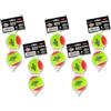 Max Beach Tennis MBT TOUR, 10 Palline da Beach Tennis TOUR - STAGE 2 - ITF APPROVED - OMOLOGATA CIRCUITO FITP (5 Paia)
