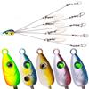 Risveglio 5 Arms Alabama Rig Pesca Ombrello Bass Bait con Girevole, 15g Saltwater Spinner Rock Surf Pier Fishing, ABS Metal Tackle Gear