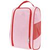 MotiveTech Borsa Porta Scarpe da Golf, Borsa Portatile per Uomo E Donna, Custodia per Scarpe da Golf per Corsa, Sport, Campeggio, Rosa Rosso