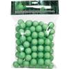 YDMHYLAI 100 palline calibro 0,68 munizioni di paintball in gomma riutilizzabili for la pratica, morbide antiscivolo(100 Orange)