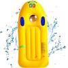 HIULLEN Bodyboard Gonfiabile con Maniglie, Bodyboard Tavola da Surf, Tavoletta Nuoto Gonfiabile, Portatile Tavola Galleggiante, Aiuti Bodyboard per Bambini per Spiaggia,Piscina,Sport Acquatici Estivi