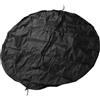 HaloVerde Borsa umida da esterno con coulisse rapida per surfisti e triatleti, una grande borsa riutilizzabile per mute, design nero 134 cm/52,8 pollici (134cm)