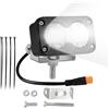 Generic Electric Bike Headlight - Super Bright Waterproof Headlights Motorcycle | 20 W Electric Bike LED Lights 3-Pin Connector | 6500 K Impermeabile LED Headlight For Motorcycle ATV Night Riding Cycling