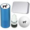 Generico Kit pallina da golf - Stencil per marcatura di timbri da golf in metallo,Stencil impermeabile per la marcatura della pallina da ad asciugatura rapida per identificare la da, regalo p