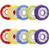 Didiseaon Bobinatore per Filo da Pesca in Silicone 10 Pezzi Design Chiuso per Prevenire Scioglimento Filo Accessorio per Attrezzature da Pesca