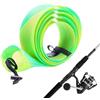 Generisch Custodia per canna da pesca, custodia protettiva per attrezzatura da pesca, calze a rete per carrelli, guide, padri, marito, torneo, acqua salata, acqua dolce, fiume, lago