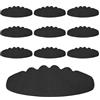 Generico Hat Sweat Protector, No Sweat Baseball Hat Liner, 10 Piece Self-Adhesive Large, For Helmet Commuting Travel Hiking Camping Beach Picnic Vacation