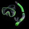 Rcniso Maschera Subacquea in Vetro Temperato Set Combinato Boccaglio Comodo Bocchino in Silicone Nuoto Immersioni Snorkeling (#4)