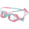 GATHINESS Occhialini da Nuoto in Silicone Impermeabili e Antiappannamento Lente in Policarbonato Forma Sirena Rosa per Attività Acquatiche Estive