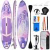 YU YUSING Tavola SUP 335cm, SUP Gonfiabile Adulti, Tavola da Surf, Stand Up Paddle, Sedile Per Kayak, per Tutti I Livelli, Pagaia in Alluminio, Pompa, Fino a 150 kg, Blu e Arancione