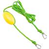 BlesConi Corda galleggiante portatile per kayak per clip, collegamento rapido di salvataggio e linea di ancoraggio per squadre di paddling