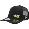 New Era Berretto Marca Modello Repreve Flawless Trucker VR46 BLKUPY, Black, Taglia Unica