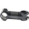 VIRELLO Attacco manubrio in alluminio al carbonio, manubrio da 31,8 mm per forcella da 28,6 mm, riser in carbonio 3K in lega 7075, attacco manubrio MTB da strada 6/17 gradi, 60-120 mm