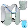 ECOHUB Zaino Trail Running Anti-Rimbalzo con Sacca Idrica 2L, Gilet Running Leggero e Traspirante con 6 Tasche, Zaino Idratazione Regolabili per Uomo, Donna, Corsa, Maratona, Ciclismo, MTB, Trekking