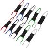 LIGHTAOTAO 10 Pezzi Moschettone a Forma di Gancio Portabottiglie in Lega di Alluminio Portatile e Salvaspazio per Escursionismo e Campeggio Colore Casuale