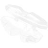 BESTonZON Custodia Leggera e Sicura in Plastica Portaocchialini Resistente e Portatile Versione K20 per Occhialini da Nuoto per Adulti, per Sport Acquatici