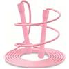 Honosen Corda per saltare per adulti, fitness, 5 mm x 3 m, in PVC, per adulti, con manico antiscivolo, velocità Rope regolabile, facile da saltare, in ABS, per fitness, uomini, donne, bambini