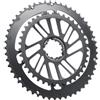 HKZRTUDS Compatibile con Il Set di Doppie corone for Bici da Strada SENICX, 50-34T/53-39T/46-30T/52-36T, 9/10/11/12 velocità, Compatibile con SRAM,Componenti(52-36T)