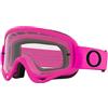 Oakley XS O-Frame Youth Off-Road - Occhiali da motociclismo, colore rosa/trasparente/taglia unica
