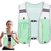 Generic Gilet da trail running - Gilet da idratazione, zaino con tasche multiple | Dispositivo elastico regolabile sul petto, leggero, attrezzatura da trail race escursionismo, arrampicata, jogging campeggio