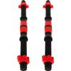 LALAFINA Barra Manubrio 40 CM 4 Dadi e Collari Spinlock, Maniglie per Manubri Pesi Regolabili, Allenamento Forza e Riscaldamento, Uso Palestra Unisex Colore Casuale