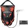 CyConncet Campeggio Doccia Esterna, 6,6 Galloni/25L Borsa Doccia da Campeggio, Grande Flusso D'Acqua, Doccetta Solare, Bagno Doccia in PVC, Doccia Portatile per Campeggio Spiaggia Zaino Viaggio 2024 Arancione